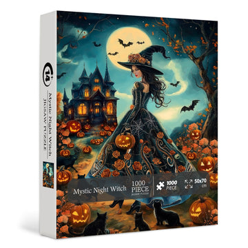 Mystic Night Witch Jigsaw Puzzle 1000 piezas